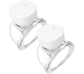 Ordeñadora eléctrica, 2 piezas, manos libres, silenciosa, invisible, 3 modos, capacidad de 180ML