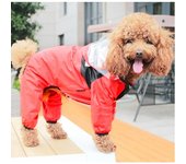 Pet Dog Raincoat The Dog Face Pet Clothes Jumpsuit Waterproof Dogs Jacket Puppy Water Resistant Clothing for Puppies Pet Coat