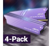 JEYI Memory RAM Heatsink With Thermal Pads, Desktop RAM Cooler DDR Radiation Dissipate for PC DIY DDR2 DDR3 DDR4 DDR5