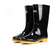 Hombres Mujeres Zapatos de lluvia Antideslizante PVC Zapatos de lluvia Botas de hombre Zapatos