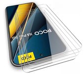 4pcs Full Screen Protector X5 X4 F3 F4 F5 GT M4 M3 M6 pro Tempered Glass Anti-Shock Anti-Fingerprint for POCO X3 NFC X6 NEO