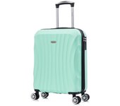 Equipaje de Cabina ABS Elegante  Práctico y Duradero  55 x 40 x 20 cm 44 L  20 Pulgadas 4 Ruedas Giratorias Estuche de Viaje Disponible EnNegro Azul OroRosa  Plata  Amarillo Rojo  Morado  Turquesa  Menta y Verde