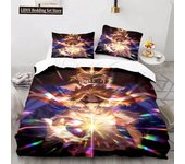 New Anime My Hero Academy Bedding Set Anime Characters Duvet Cover Set 3D Quilt Bed Set Queen King Size Boys Home Textile