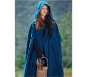 Cinco Colores Capa Con Capucha Capa Extendida Duffle-coat Moda Mujer Tendencia Abrigo Abrigo Capa Temperamento Abrigo