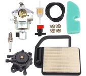Carburetor for Kohler Courage SV530 SV540 SV591 CV492 15-21HP Engine with 20 083 02-S Air Filter 24 393 16-S Fuel Pump