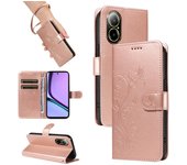 For Oppo A1 f23 A58 a78 a98 realme 667 4G 5G ranura de tarjeta solapa carcasa del teléfono móvil antideslizante billetera