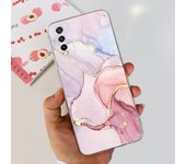 For Vivo Y12S Case V2026 V2033 V2042 Back Cover Luxury Marble Soft Silicone Cover For Vivo Y20 Y20A Y20i Y20G Y20S Y11S TPU Case