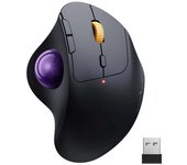 Protoarc Em04 Trackball Ergonomic Rechargeable Wireless Vertical Bluetooth Mouse PC Ipad Windows Android Computer