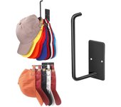 Self-adhesive Hat Organizer Replacement L-shape Space Saving Baseball Caps Hanger Storage Rack Cap Holder