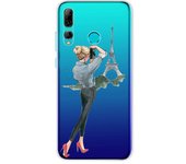 For Huawei P Smart Plus 2019 Case Cover Transparent TPU Soft Silicone Cases For Back Cover Huawei P Smart Plus 2019 Phone Case