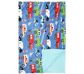 Baby Fleece Blankets Soft Infant Bedding Sleeping Quilt Newborn Cartoon Swaddling Blanket for Autumn Winter