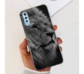 Lovely Cat Pattern Back Case For Vivo Y7s Cases Child Fashion Soft TPU Clear Silicone Bumper For Vivo Y7s V1913A V1913T Capas