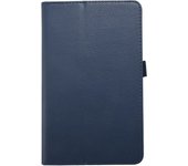 For Amazon Kindle Fire HD 7 2015 Tablet PU Leather Case Stand Cover (Dark blue)