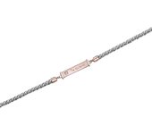 "Te quiero"Pulsera de plata de ley 925,pulseras mujer,pulsera hombre,regalo de joyería,parejas regalos