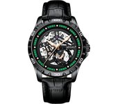 Ailang-reloj mecánico de marca famosa para hombre, cronógrafo de buceo, informal, a la moda, con correa automática hueca
