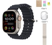 2025 New HK9 Ultra 2 MAX Smartwatch Bluetooth Call Heart Rate Detection Sports Mode Flashlight 1GB Memory AMOLED Compatible with Android IOS Smartwatch