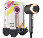 Secador de pelo iones Secadores de pelo profesional iónico, con boquilla de cabeza de soplado, Hair Dryer negativos portátil