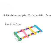 Bird Parrot Toys Hanging Ladders Hammock Swing Toy Pet Bird Cage Accessories