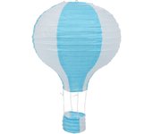 12inch Hot Air Balloon Paper Lantern Lampshade Ceiling Light Wedding Party Decor, Blue