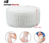 1 Roll Fix Net Tubular Bandage Elastic Net Dressing Breathable Tubular Gauze Stretch Bandage First-aid Dressing - Arm Leg Ankle