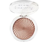 Highlight & Contour Powder Palette, sin perfume, sin parabenos, iluminador en polvo - para ojos, mejillas y cuerpo