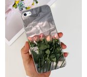 For iPhone 5 5s Phone Case iPhone SE 2016 Back Cover Soft TPU Transparent Silicone Bumper Flower Butterfly On Apple iPhone5 5 s