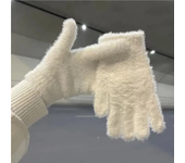 Mink fur breathable a wiproof five finger thi ice