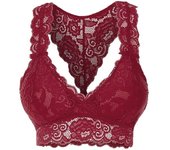 Women's sports vest Bralette Push Up Lace Bras