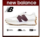 Leten Hot Sale 100% original  NB 327 Red " Sports Sneakers WS327KA Warranty 1 Year Work shoes