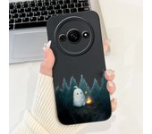 For Xiaomi Redmi A3 Case Lovely Panda Cartoon Anti-Fall Funda Soft Silicone Matte Cover For Xiomi Redmi A3 A 3 RedmiA3 4G Bumper