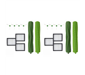 2X Accessories Hepa Filter Side Brush for IRobot Roomba I7 E5 E6 I Series Robot Vacuum Cleaner Replacement Spare Parts