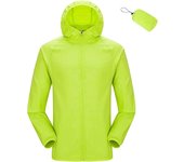 Ultra-light sun protection and waterproof windbreaker for men and women, suitable for outdoor sports hooded windbreaker