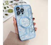 Magsafe Magnetic Adsorption Phone Case For iPhone 16 Pro 15 Pro Max 14 Plus 13 Pro iPhone 12 Plating machinery transparent PC shell
