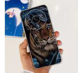 For Funda Xiaomi Redmi A3 Case 2024 Fashion Flower Transparent Silicone Soft TPU Phone Case For Xiomi Redmi A3 RedmiA3 4G Covers
