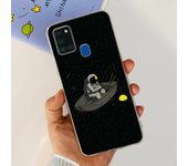 Matte Phone Case For Samsung galaxy A21S Smart Phone Cover Soft Silicone TPU Back Cover For Samsung A21s Galaxy Football Cartoon