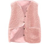 Chaqueta de invierno para mujer, talla grande, chaleco de lana de cordero, otoño e invierno, chaqueta térmica.