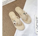Flip-Flops Women's Summer Sweet Fashion Non-Slip Student Shopping Beach Holiday Outdoor Super Soft Flip-Flops
