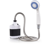 Bomba de ducha eléctrica recargable por USB para exteriores, ducha portátil para camping, senderismo y mucho más.