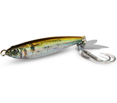 Metal Jig Bait 20g 30g 40g Spinner Spoon 3D Eye Color Laser Spinning Gear Fishing Tackle Blade Hook Swimbait Pesca VIB Lure