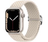 Strap For Apple Watch 44mm 40mm 45mm 41mm 38mm 42mm Elastic braided bracelet iwatch series 7 se 6 8 9 ultra 49mm band
