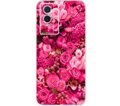 For Vivo Y76 5G 2021 Case Fundas Donut Butterfly Pattern Painting Etui Back Cover For Vivo Y76 Y 76 VIVOY76 5G Silicone Tpu Case