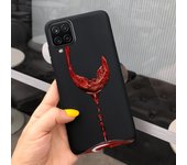 For Samsung Galaxy A12 Case 6.5" Shockproof Flower Back Cover For Samsung A12 A 12 Cute Girl Soft Silicone Phone Fundas Bumper