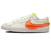 Leten Blazer 77 Jumbo Citrus Casual Retro Anti Slip Wear-resistant Low Top Board Shoes for Women and Men, White Green Work shoes