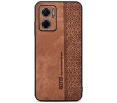 For Xiaomi Redmi 10 5G / Redmi Note 11E 5G / Redmi 10 Prime+ 5G Imprinted Pattern Anti-scratch Phone Case PU Leather Coated TPU Cover