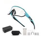 Gafas de ciclismo que cambian de color, parabrisas sin montura, gafas de sol deportivas, gafas de bicicleta de montaña para hombres y mujeres