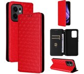 PU Leather Flip Cover for OPPO Reno13 F 4G/5G Magnetic Shockproof Bumper Wallet Case