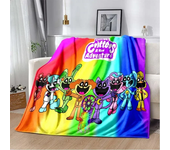 3D Cartoon CATNAP DOGDay Printed Children's Blanket,Fashion Soft Cozy Living room Bedroom Sofa Bed Travel Blanket Birthday Gift