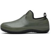 Botas de lluvia Vintage para hombre, zapatos de seguridad para el trabajo, zapatos de Chef impermeables, botines de pareja, zapatos de jardín sin cordones, talla grande 48