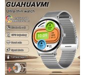 New Reloj inteligente For Men/Women Android ios Ultra-Thin Body Full Touch Screen  Heart Rate,Bluetooth call,Sports Smartwatch