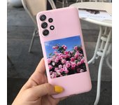 For Samsung Galaxy A13 4G Case 6.6" Liquid Silicone Cases For Woman Samsung A13 Fundas Galaxy A 13 Soft Shockproof Bumper Shell